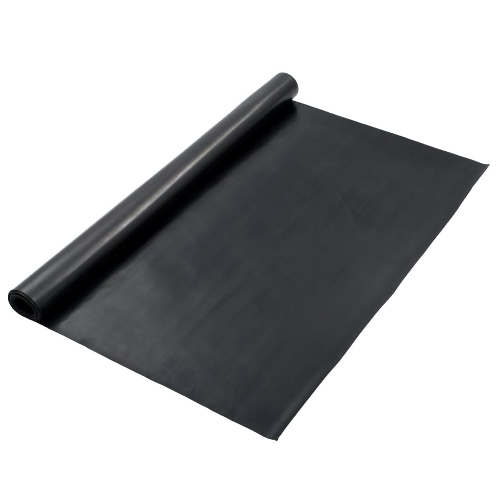 Vidaxl vloermat antislip 1 mm glad 1,2x2 m rubber