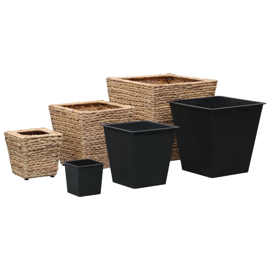 Vidaxl plantenbakken 3 st waterhyacint