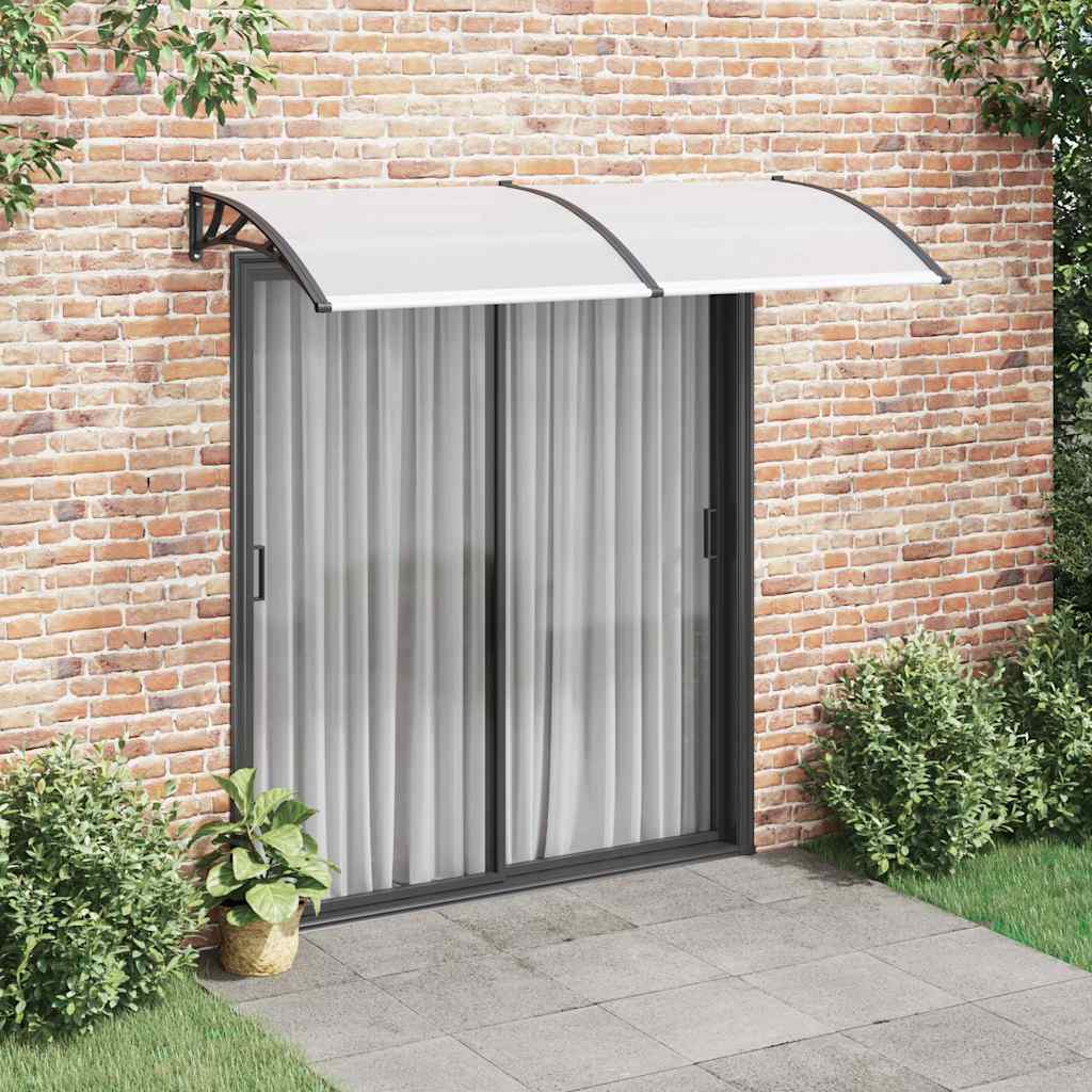 Vidaxl deurluifel 200x100 cm st zwart