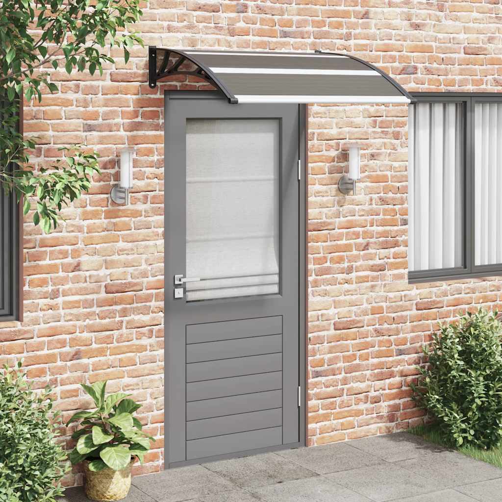Vidaxl deurluifel 120x100 cm st zwart