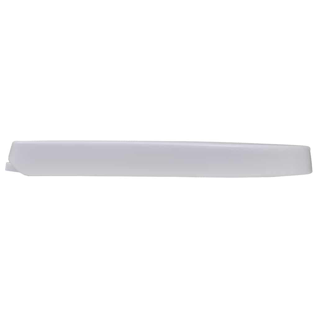 VidaXL Toiletbrillen met softclose deksels 2 st kunststof wit