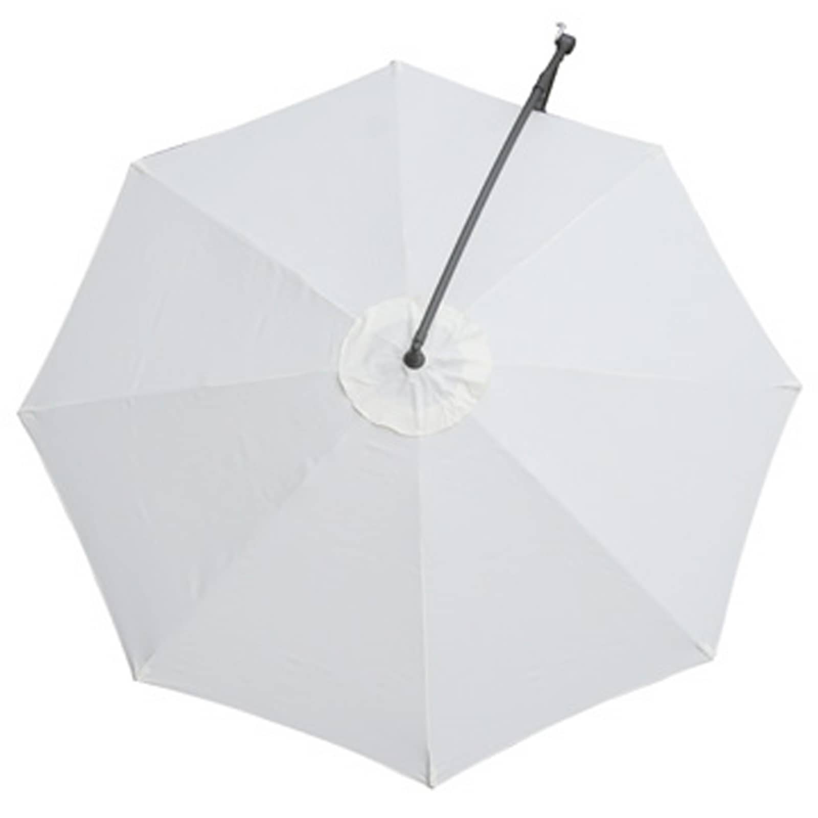 Vidaxl hangende zonneparasol wit