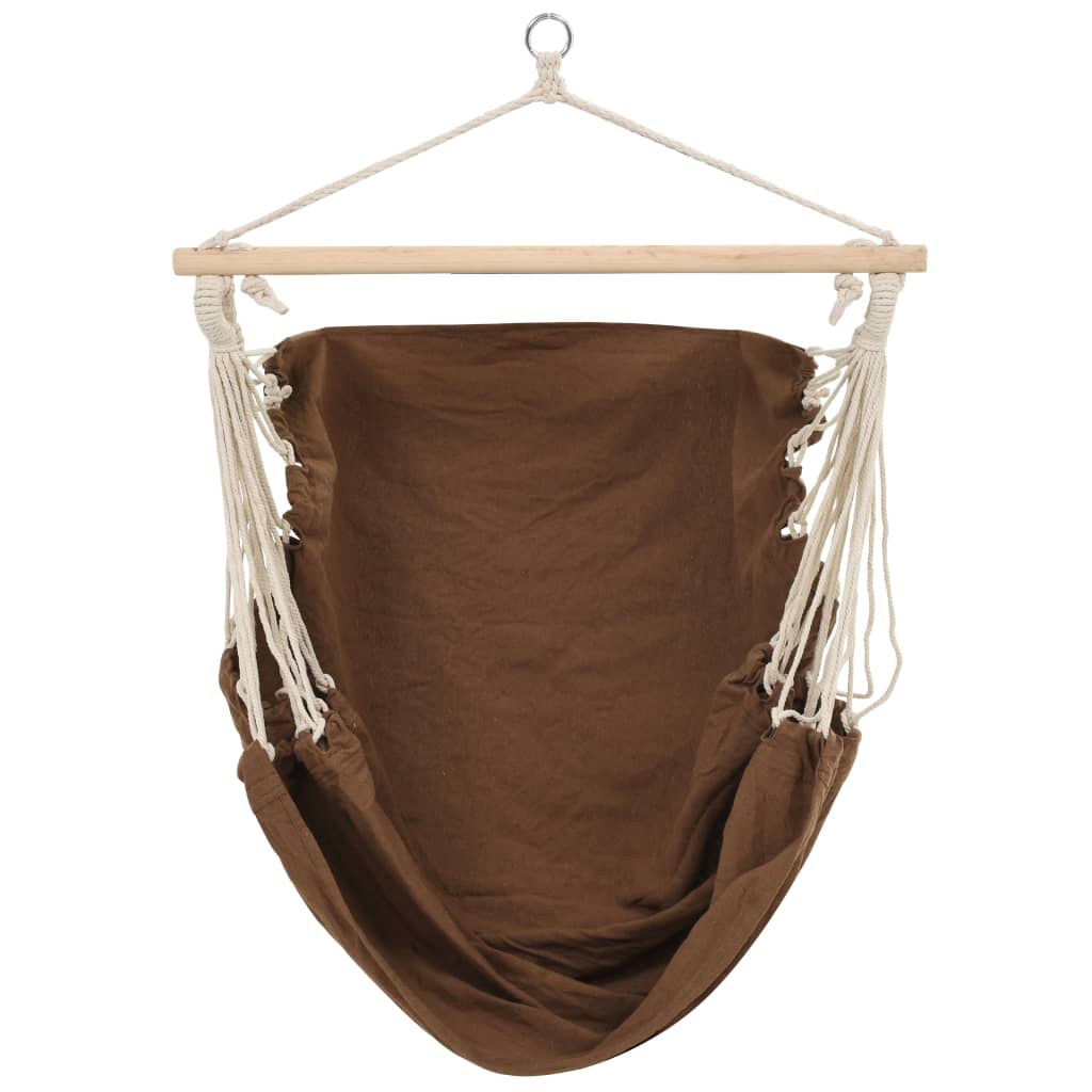 Vidaxl hangstoel bruin (groot)