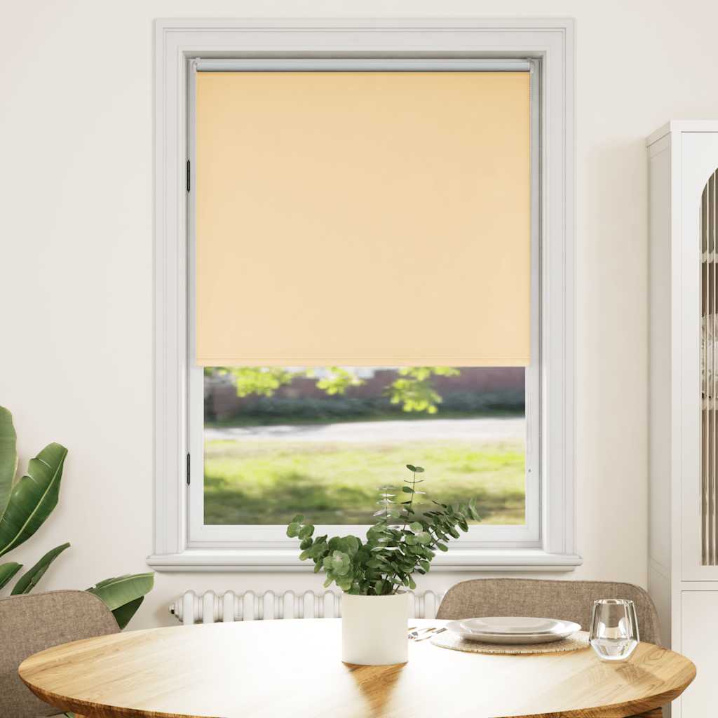 Vidaxl rolgordijn verduisterend 104,4 x 175 cm stofbreedte 100 cm beige