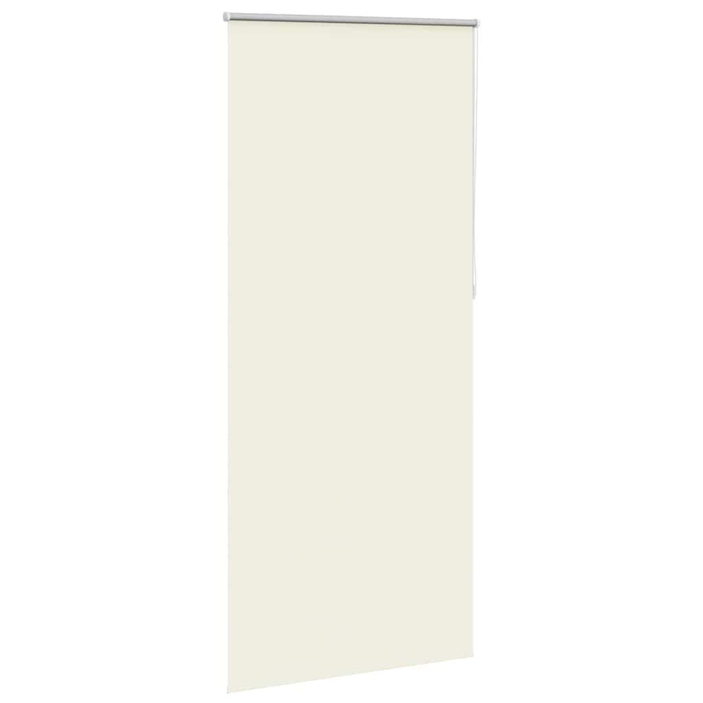 Vidaxl rolgordijn verduisterend 84,4 x 230 cm stofbreedte 80 cm gebroken wit