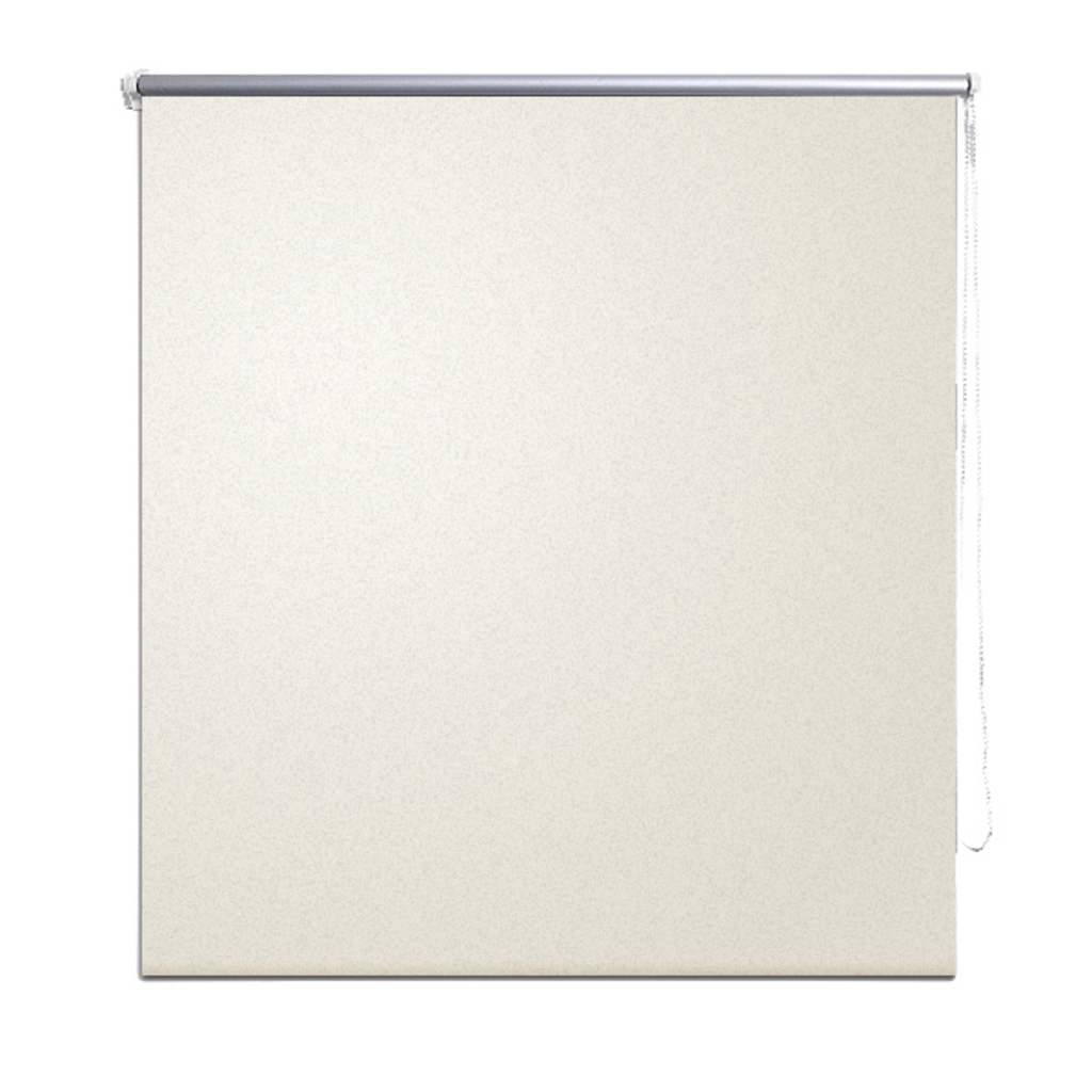 Vidaxl rolgordijn verduisterend 100 x 230 cm crème