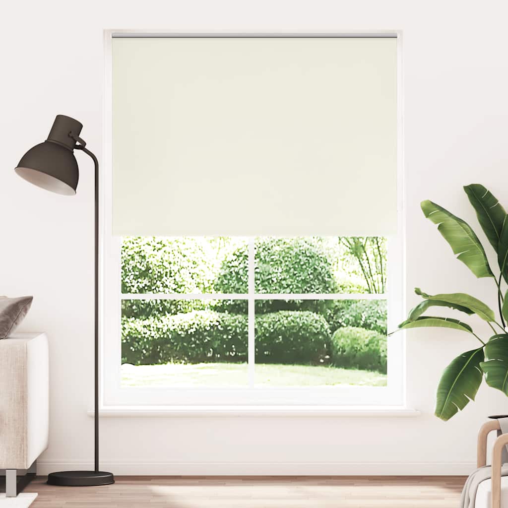 Vidaxl rolgordijn verduisterend 140 x 230 cm crème