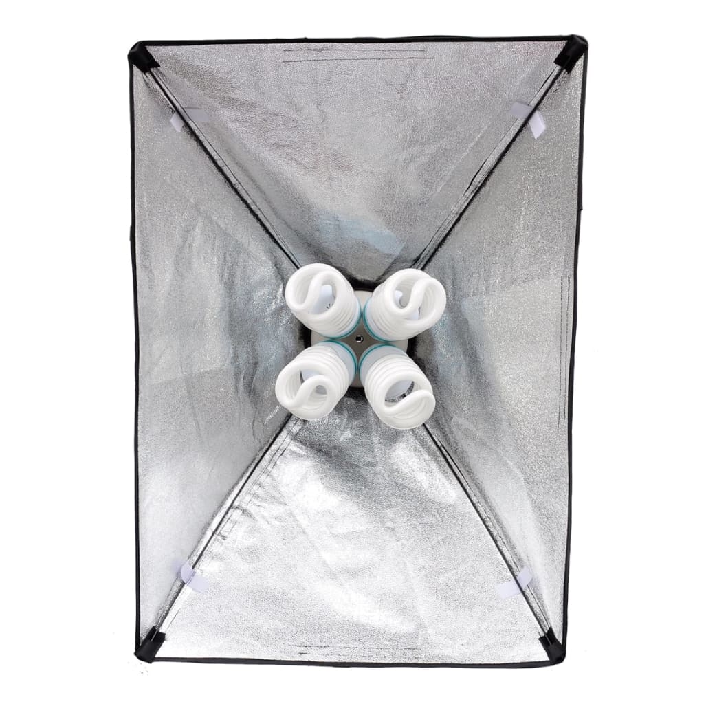 VidaXL Lampstatief 2e met softbox
