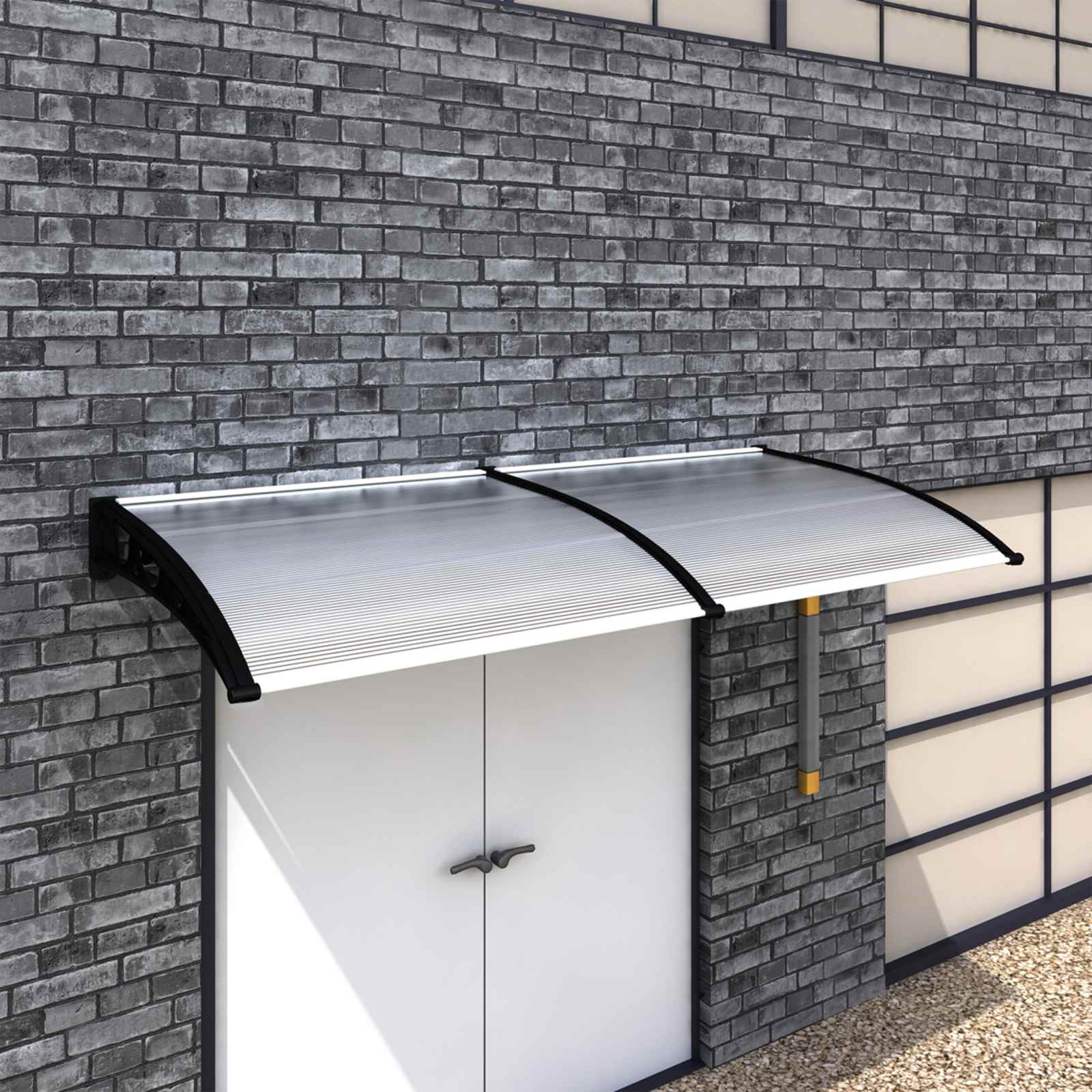 Vidaxl huif en gazebos zilver kunststof