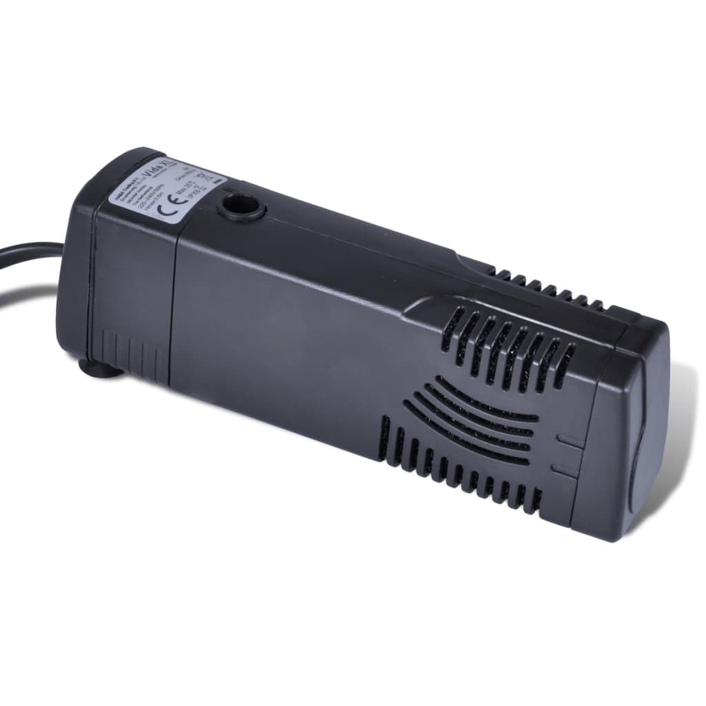 Vidaxl aquariumfilterpomp met actieve koolstof 300 lu