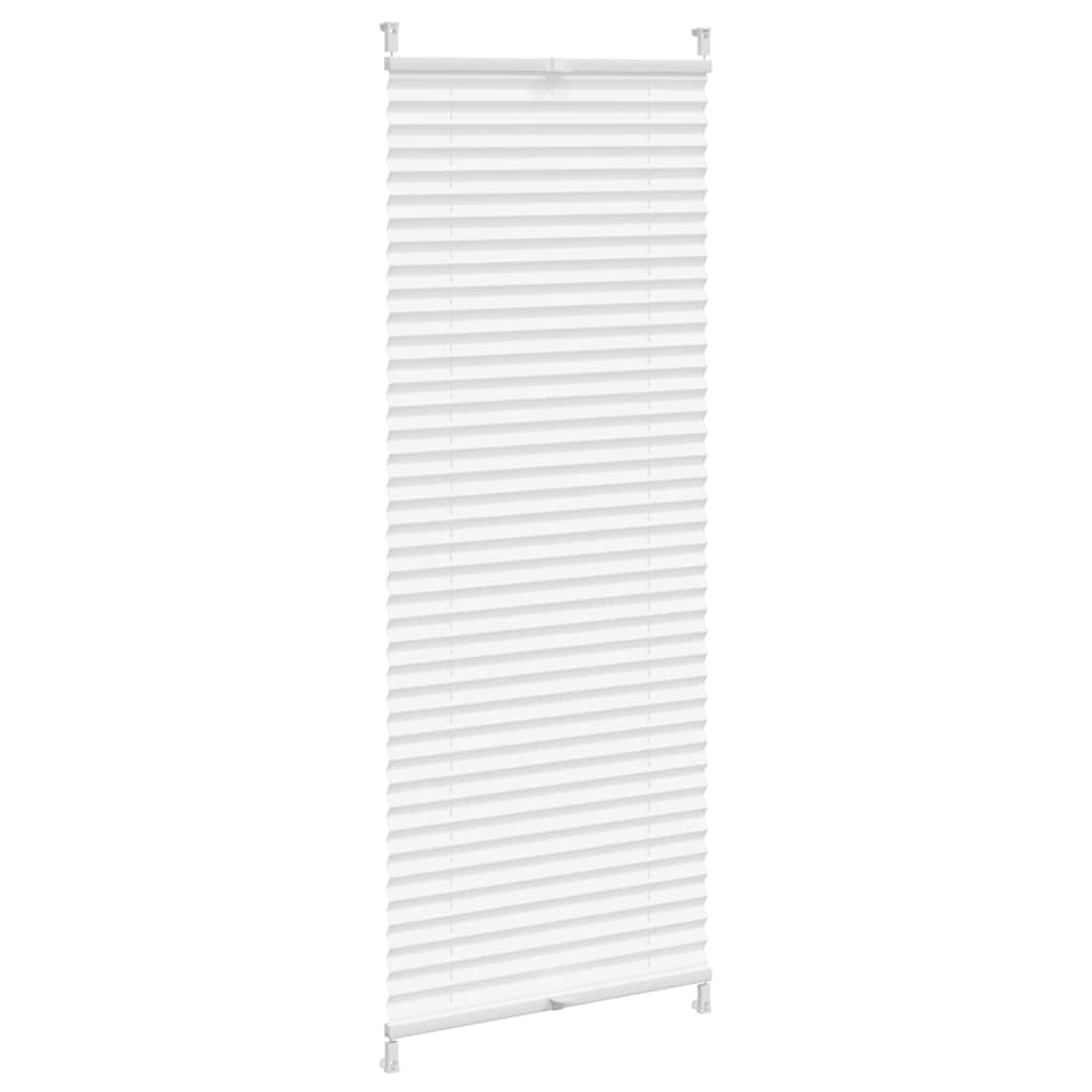 Vidaxl plisséjaloezie 60x150 cm wit