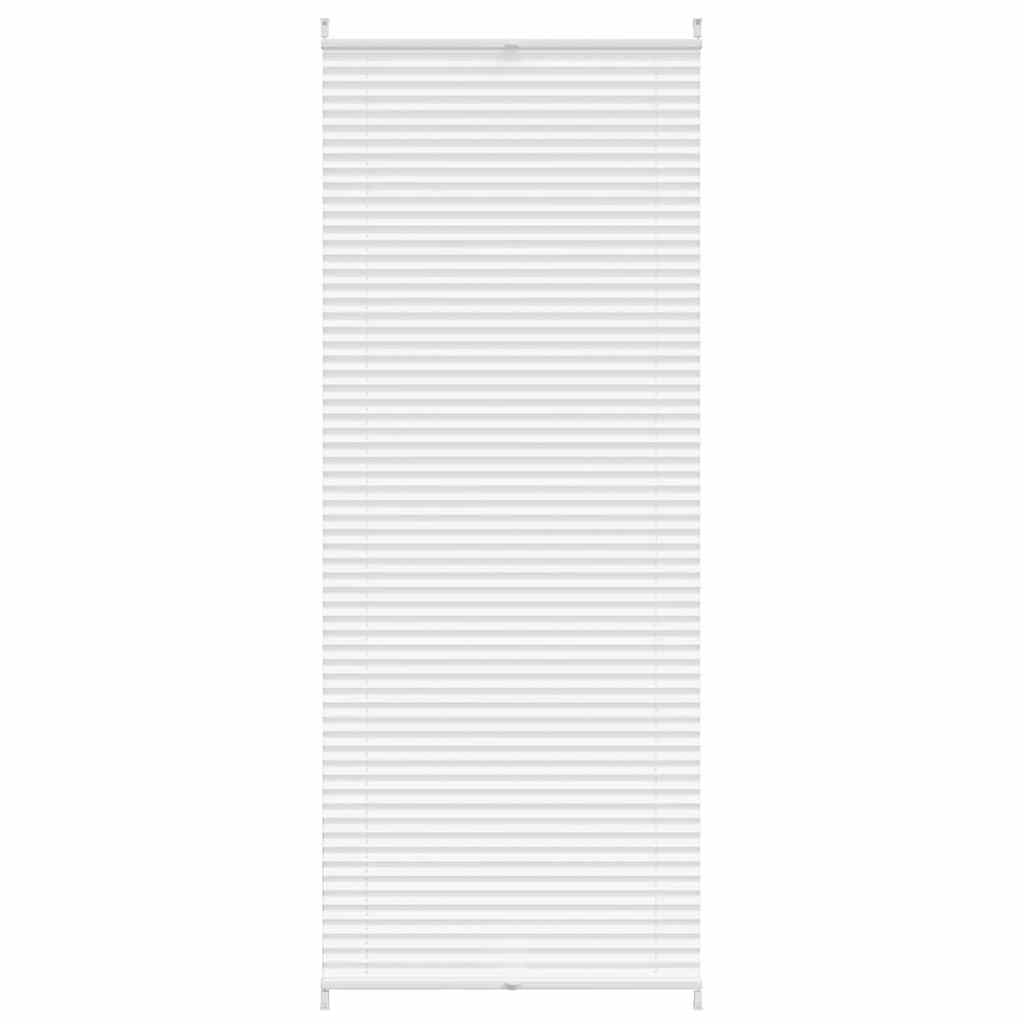 Vidaxl plisséjaloezie 70x200 cm wit