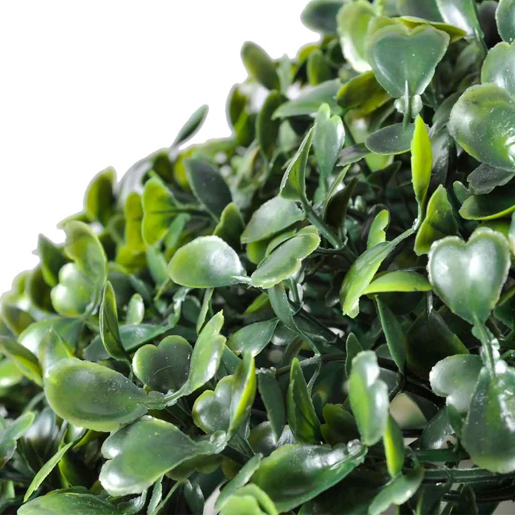 Vidaxl kunstplanten buxusbol 2 st 35 cm