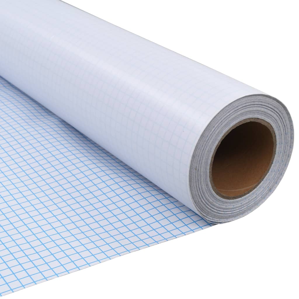 Vidaxl raamfolie mat 0,9x5m pvc grijs