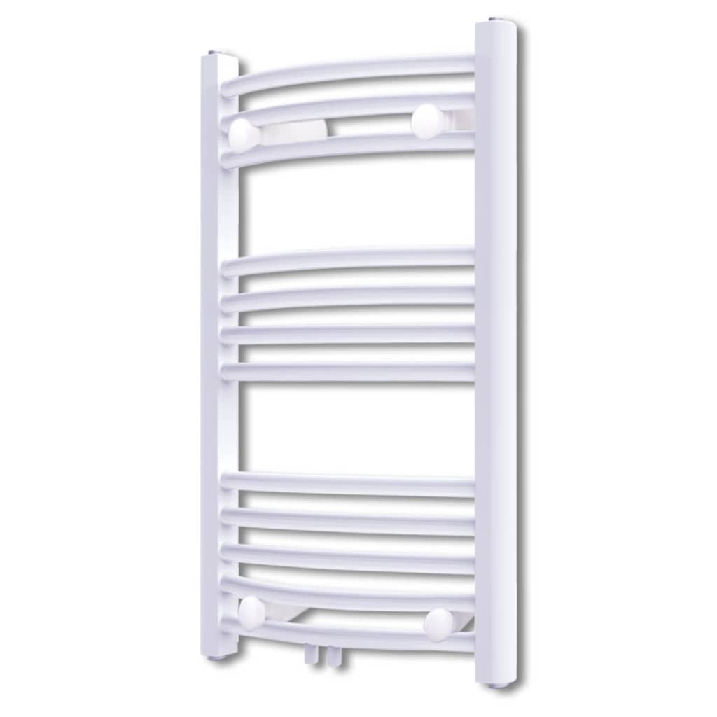 Vidaxl radiator handdoekenrek bocht 500x764 mm