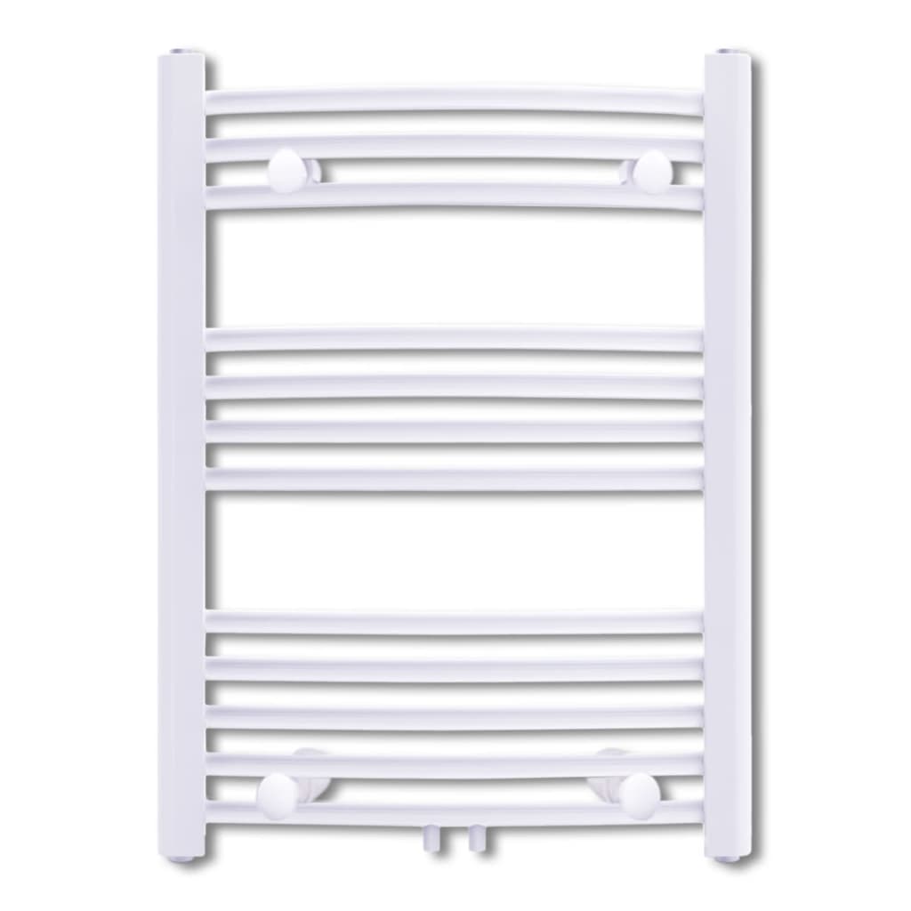 Vidaxl radiator handdoekenrek bocht 500x764 mm