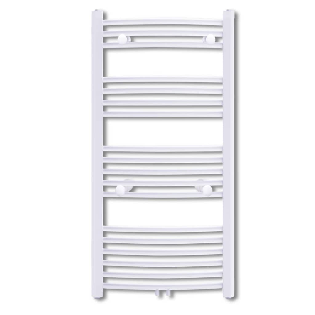 Vidaxl radiator handdoekenrek bocht 500x1160 mm