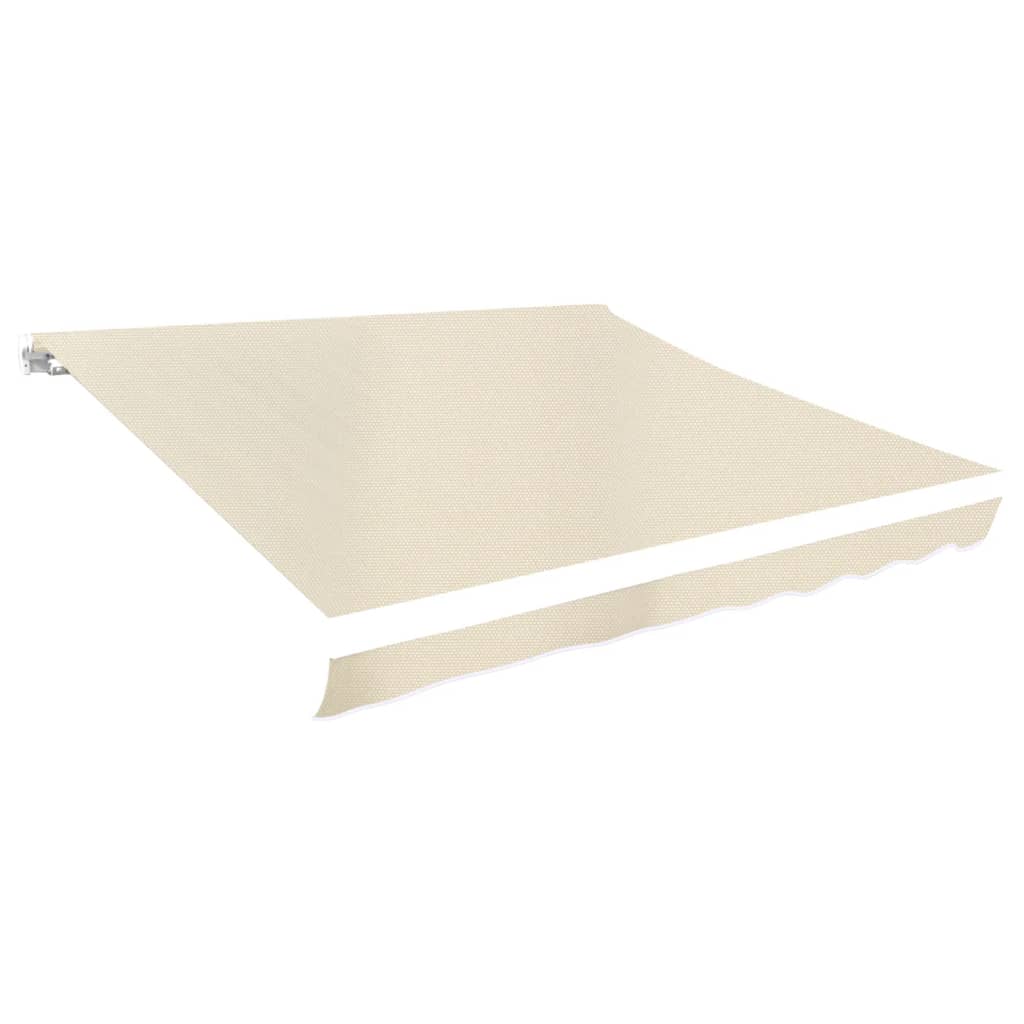 Vidaxl luifeldoek 4x3m canvas crème