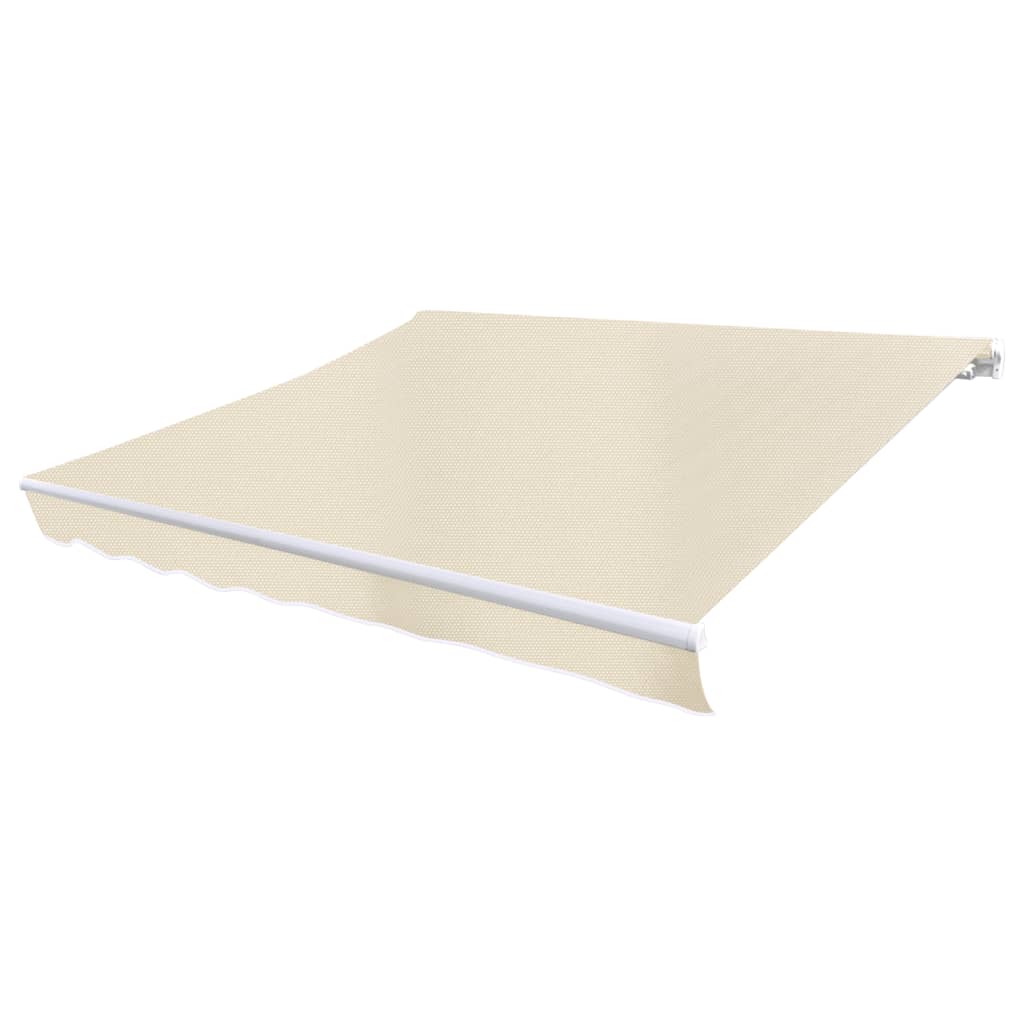 Vidaxl luifeldoek 4x3m canvas crème