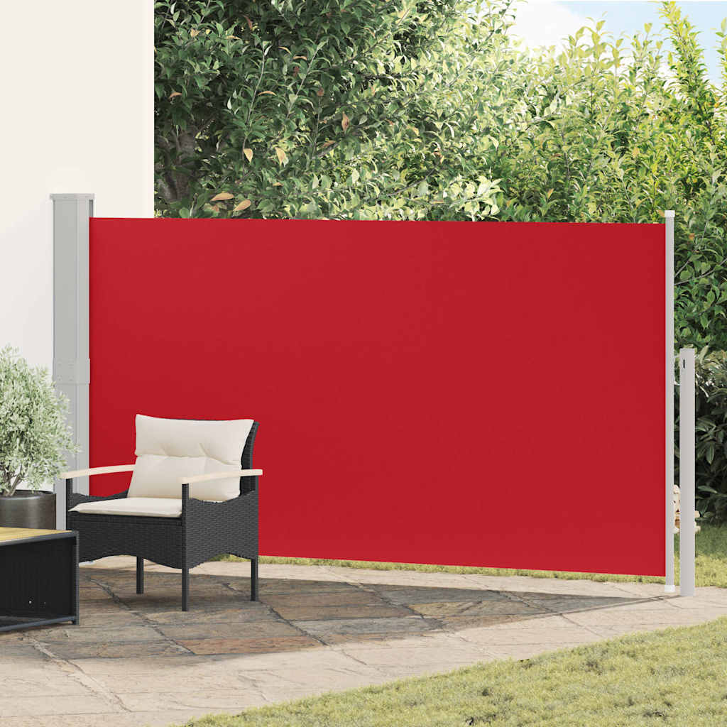 Vidaxl wind-zonnescherm uittrekbaar 160x300 cm rood