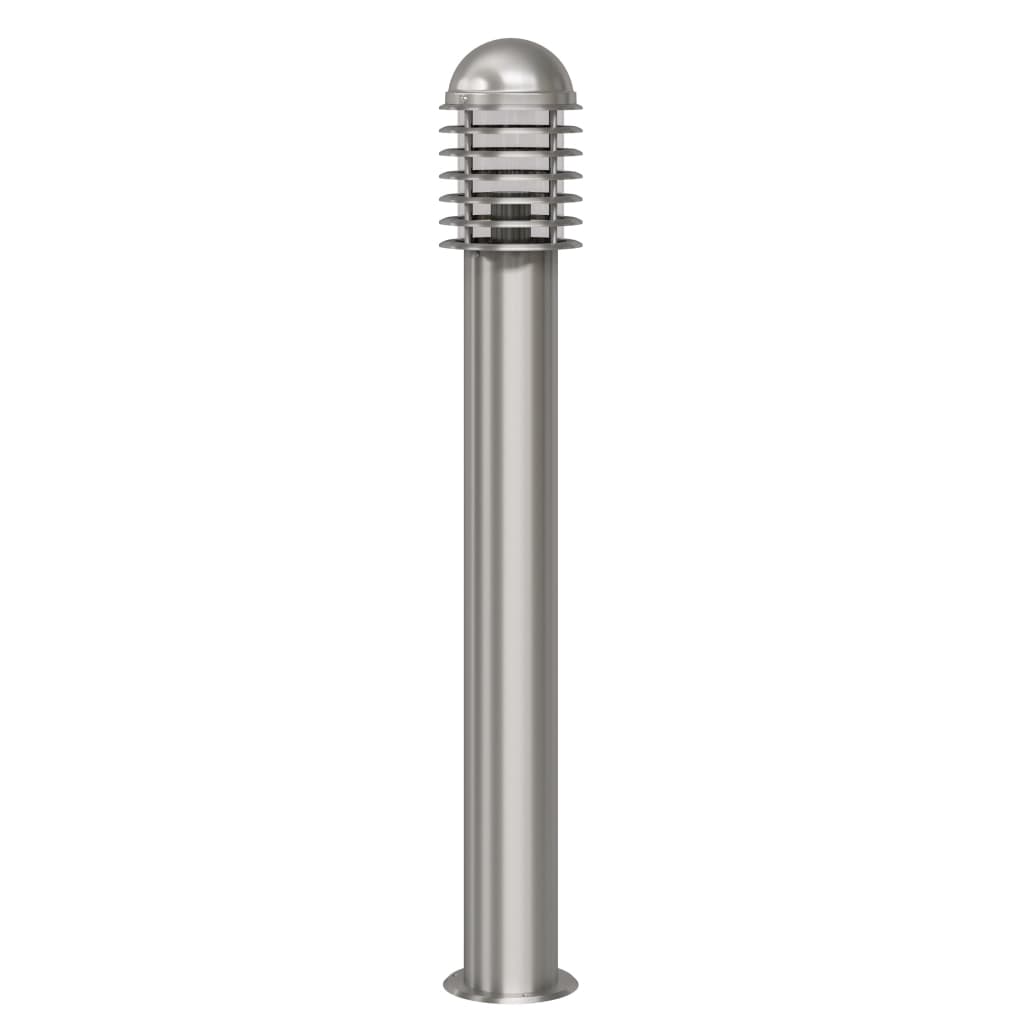 Vidaxl cilindervormige RVS led tuinlamp