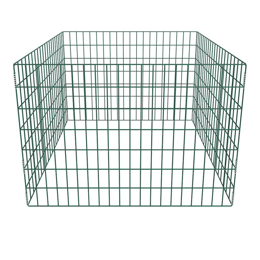 Vidaxl compostbak vierkant 100x100x70 cm maas