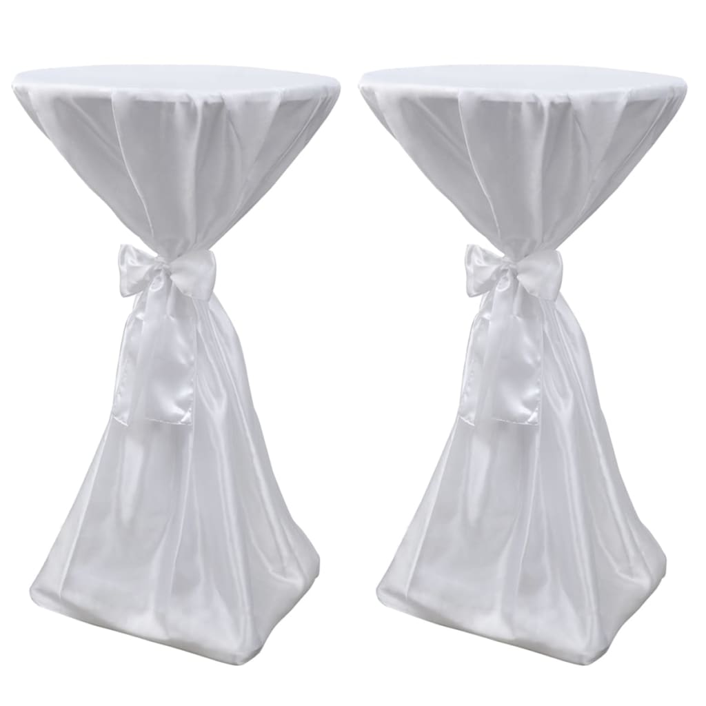 Vidaxl statafelhoes met strike 70cm wit (2 stuks)