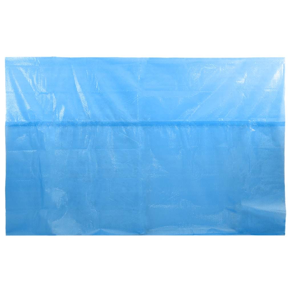 Vidaxl zwembadzeil rechthoekig 300 x 200 cm pe blauw