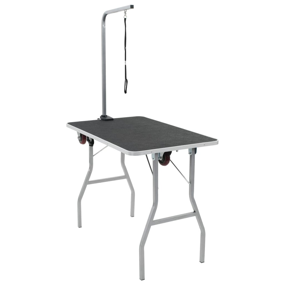 Vidaxl zachte honden kaptafel met wielen