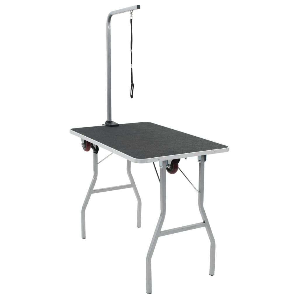 Vidaxl zachte honden kaptafel met wielen