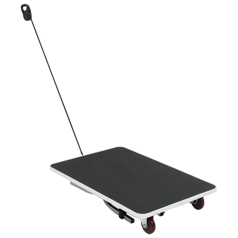 Vidaxl zachte honden kaptafel met wielen