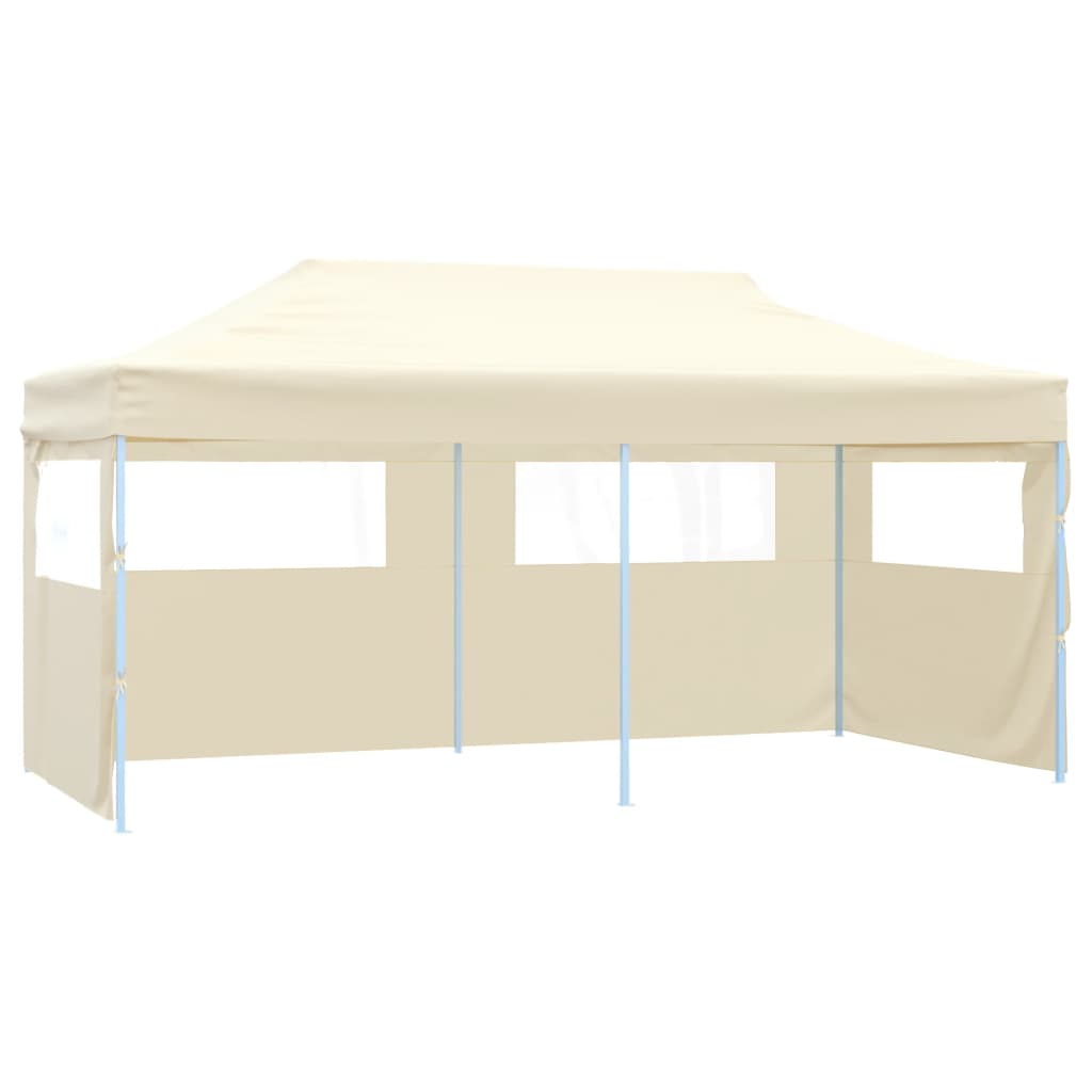 VidaXL Partytent pop-up inklapbaar 3x6m crème