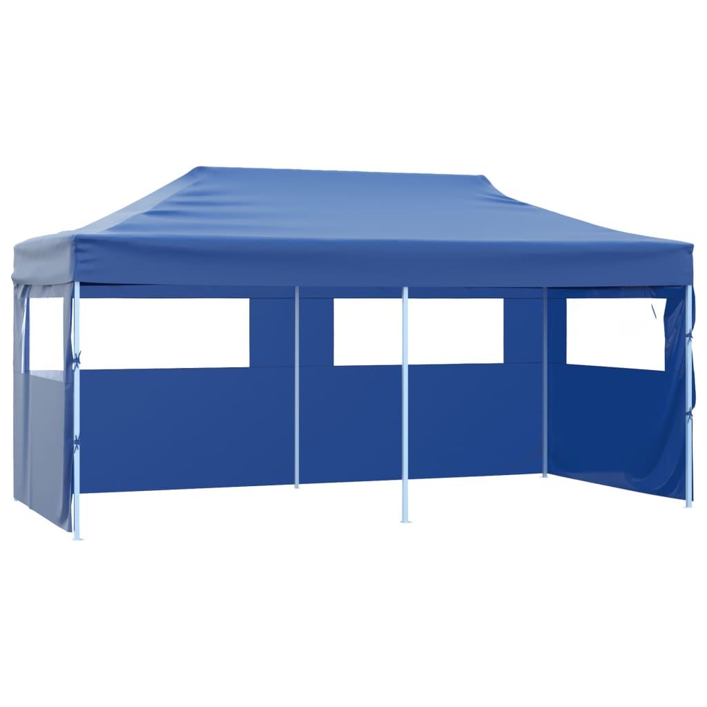 VidaXL Partytent pop-up inklapbaar 3x6m blauw