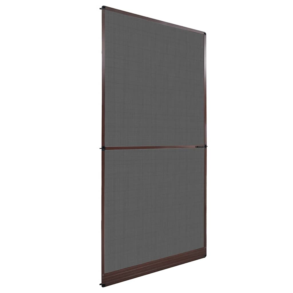 Vidaxl hordeur met scharnieren bruin 120 x 240 cm