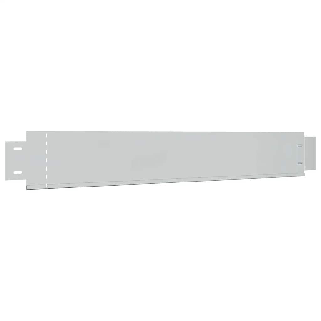 Vidaxl 5 st grasboord flexibel 100x14 cm gegalvaniseerd staal