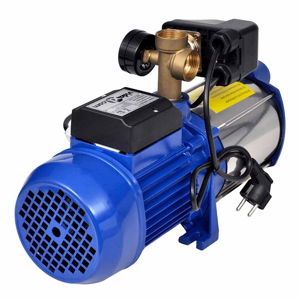 Vidaxl jetpomp met waterpeil 1300 w 5100 lu (blauw)