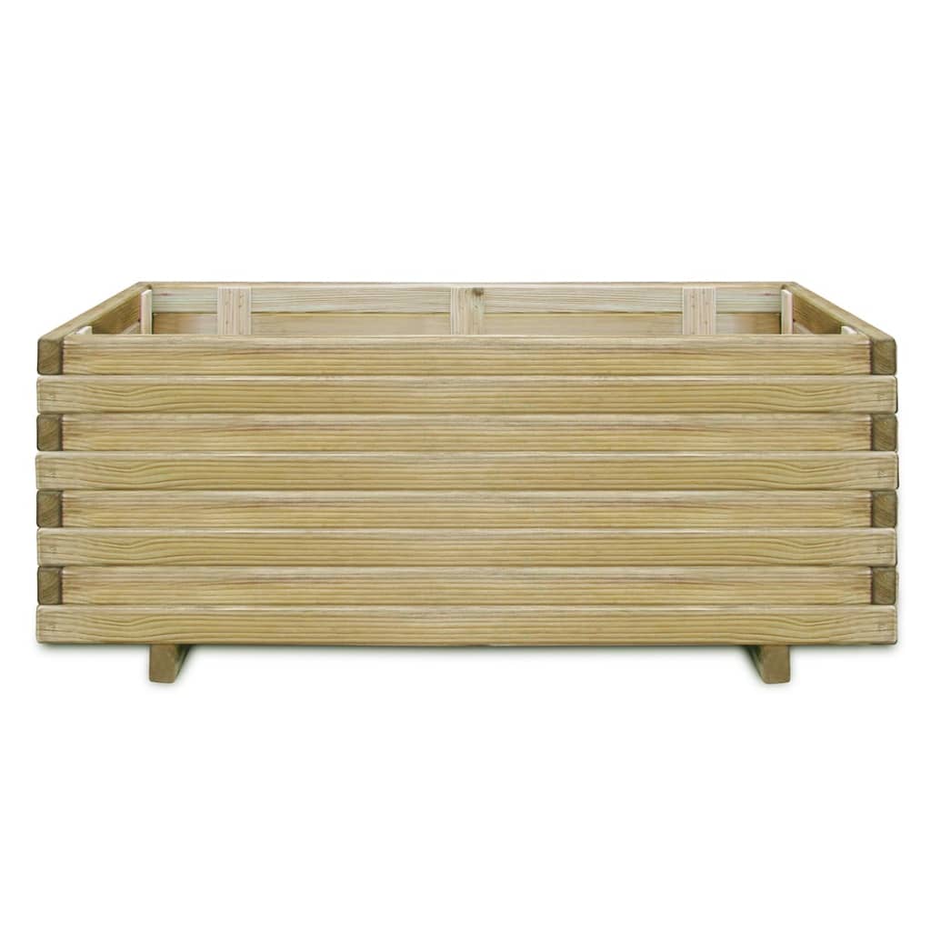 VidaXL Plantenbak rechthoekig rechthoekig 100x50x40 cm hout