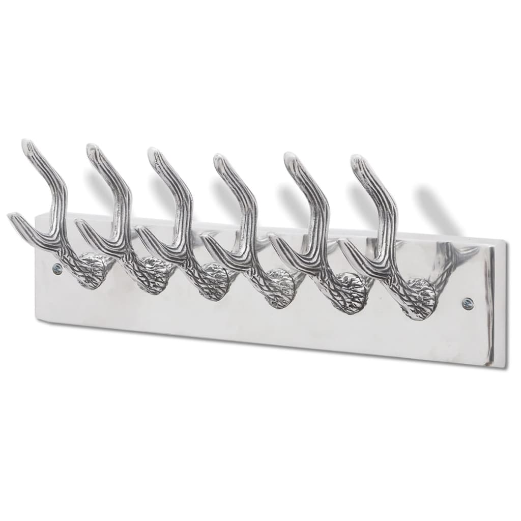 Vidaxl aluminium kapstok zilverkleurig