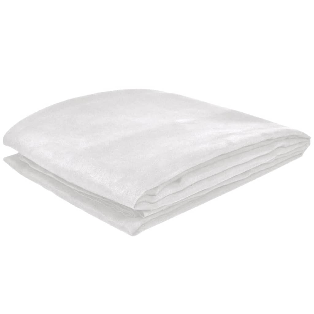 Vidaxl bankhoes micro-suède crème 140 x 210 cm