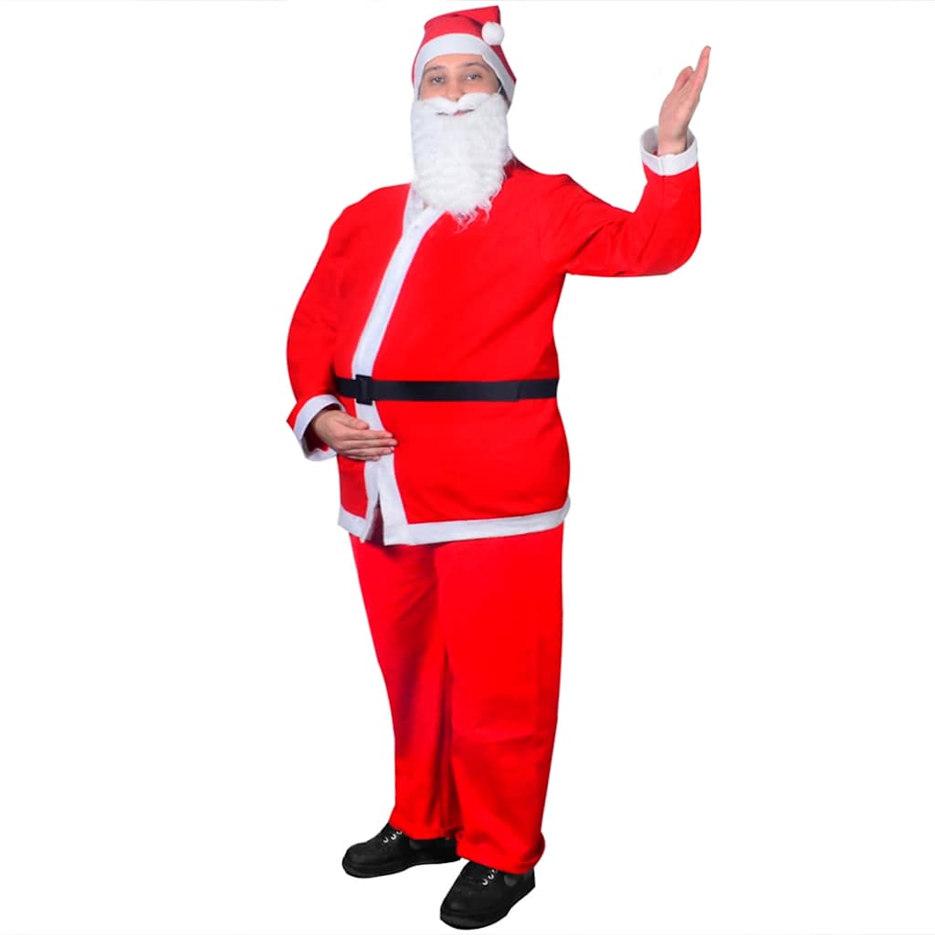 Vidaxl kerstmanpak kerstkostuumset