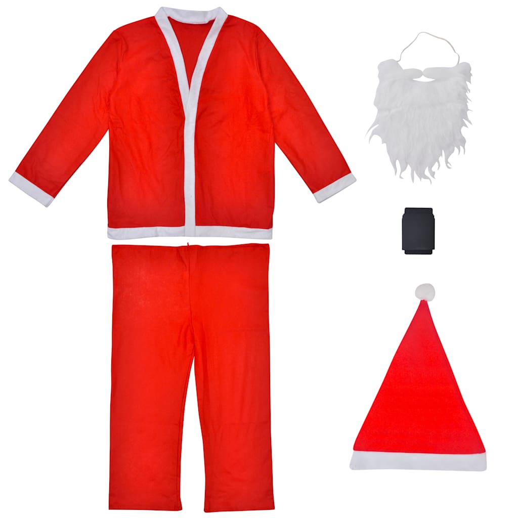 Vidaxl kerstmanpak kerstkostuumset