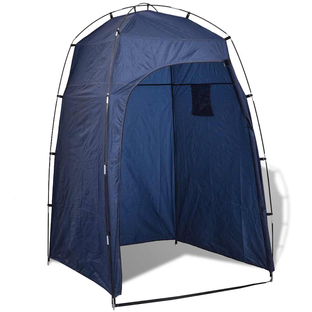 Vidaxl douche-wc-omkleedtent blauw