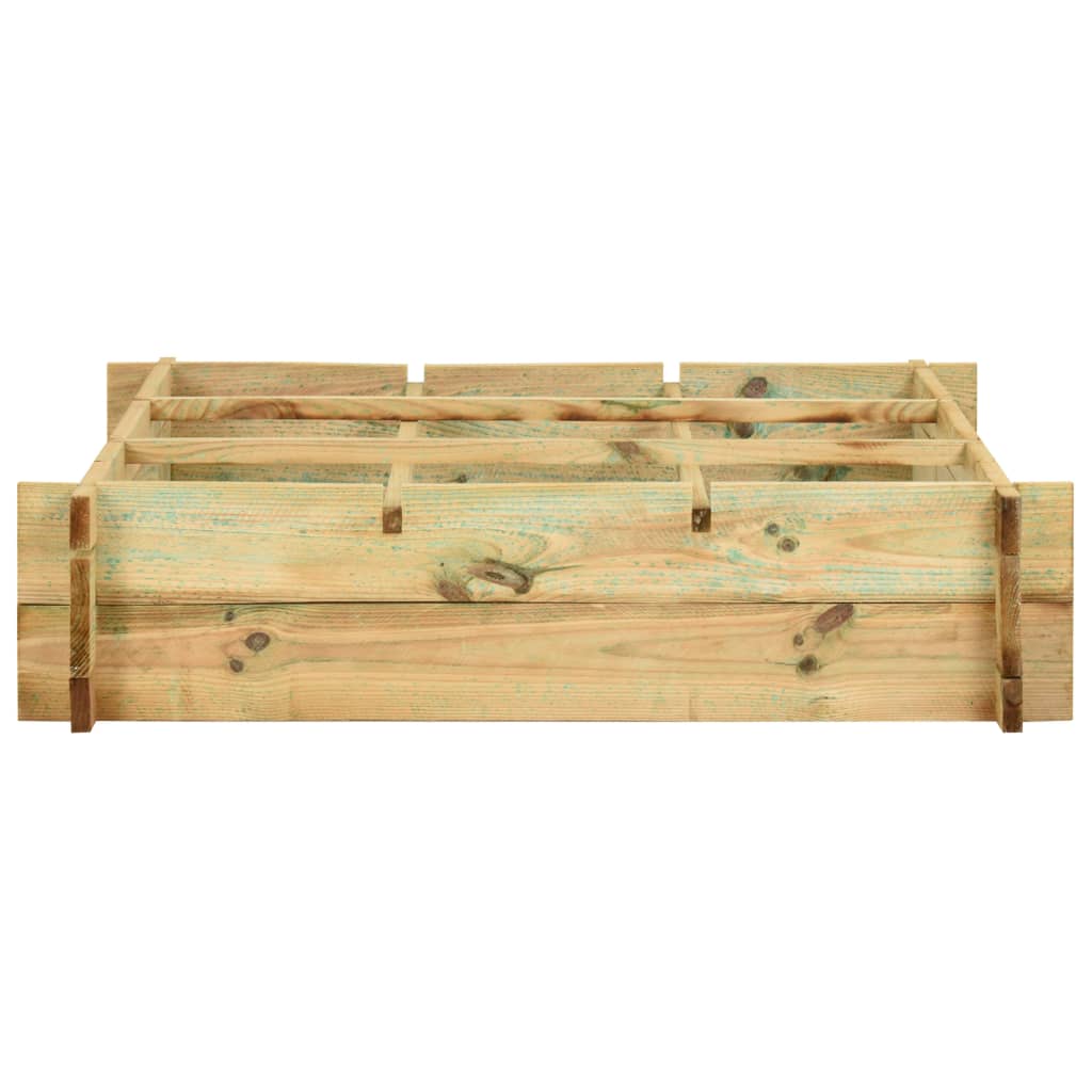 VidaXL Plantenbak 90x90x20 cm geïmpregneerd hout