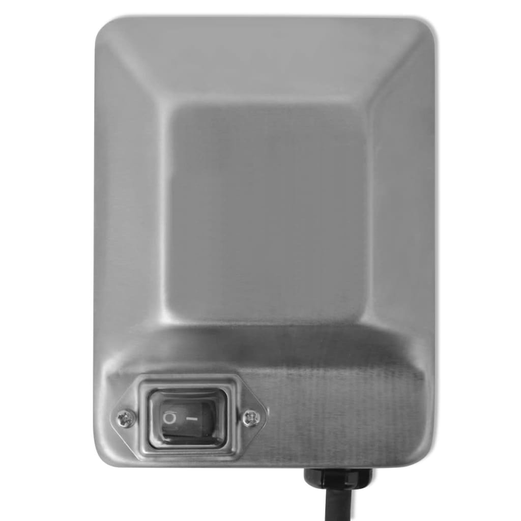 VidaXL BBQ Draaispitmotor RVS 4 W