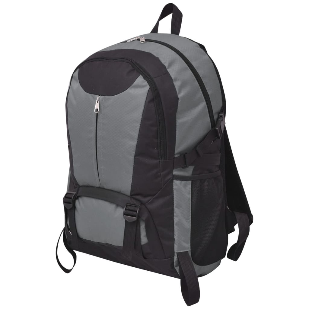 Vidaxl wandelrugzak 40 l zwart en grijs