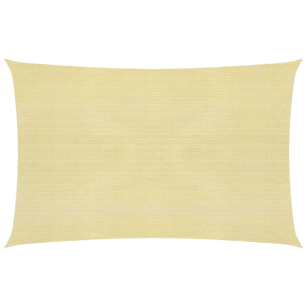 VidaXL Zonnescherm HDPE rechthoekig 2x4m beige