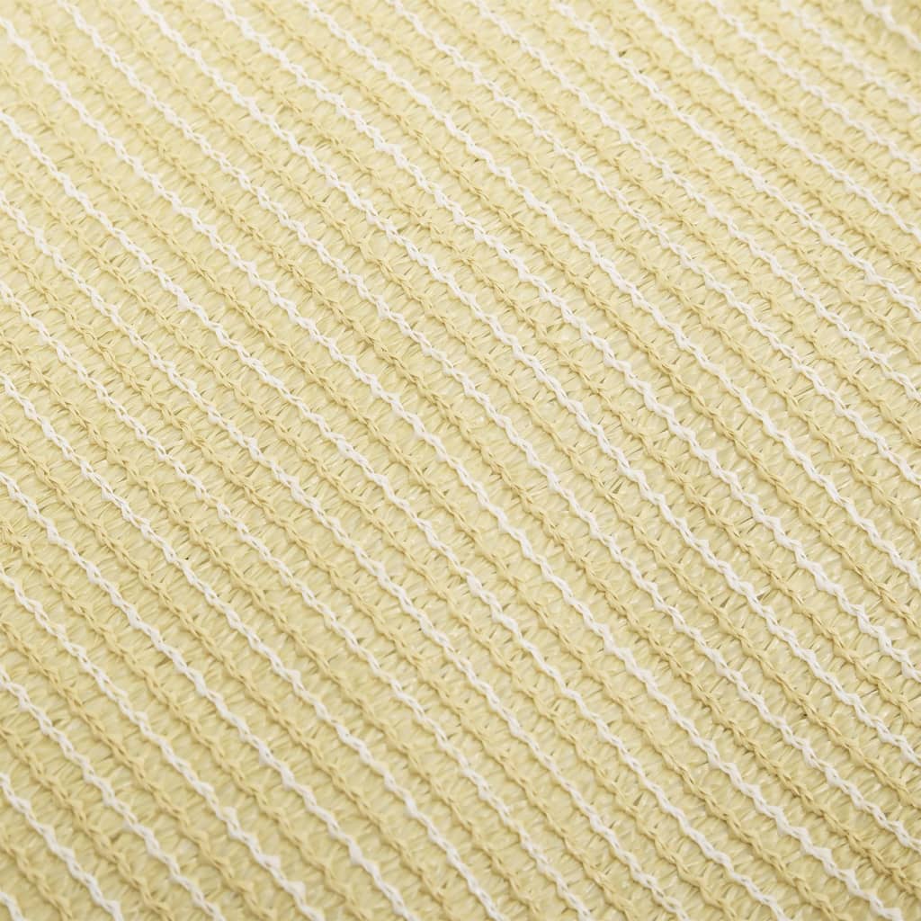 VidaXL Zonnescherm HDPE rechthoekig 2x4m beige