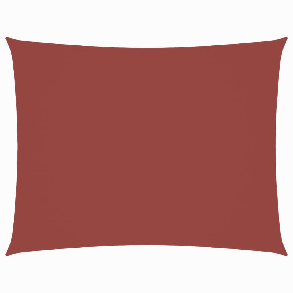 Vidaxl zonnescherm rechthoekig 2x4m oxford stof terracottakleur