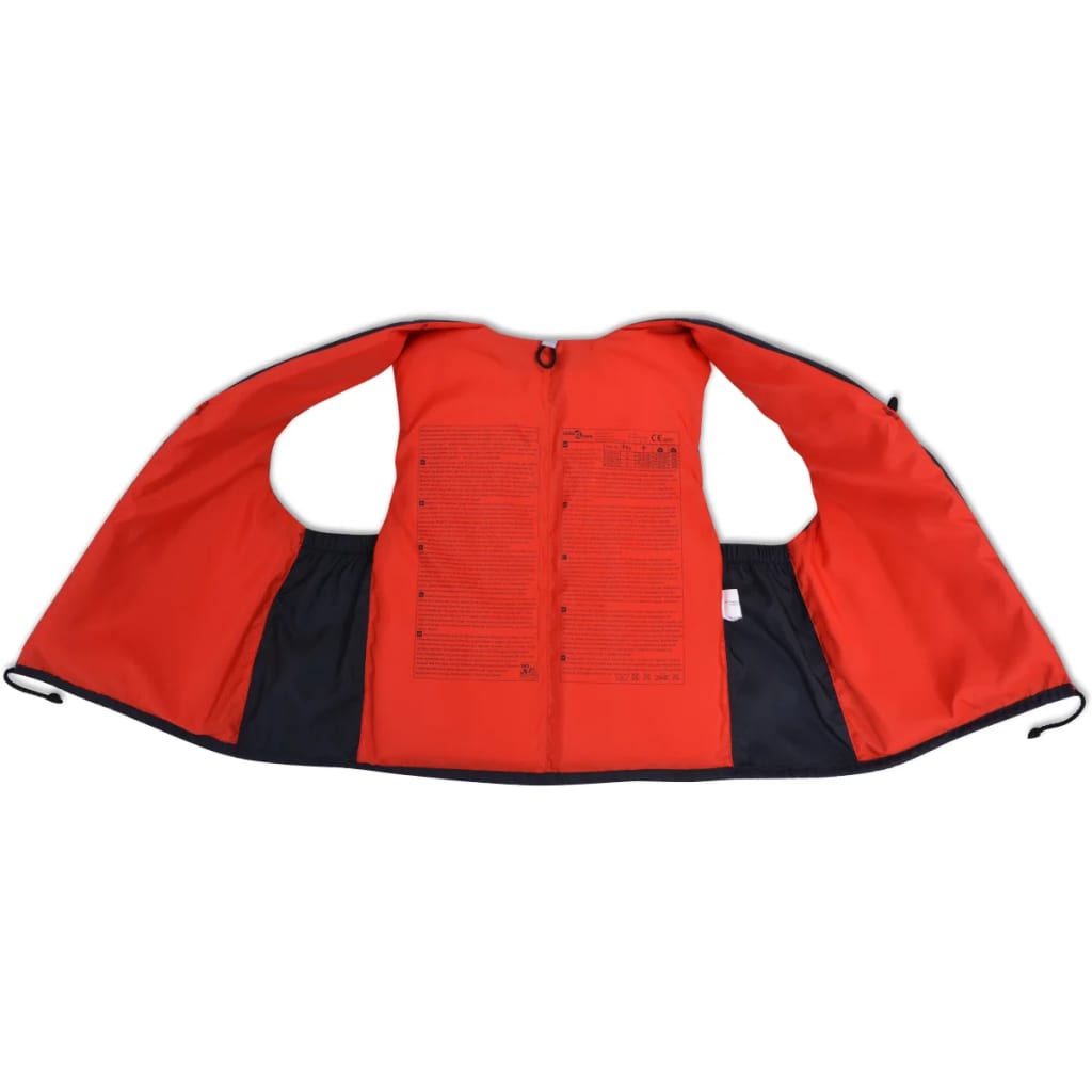 VidaXL Zwemvest 50N 70-90 kg marineblauw