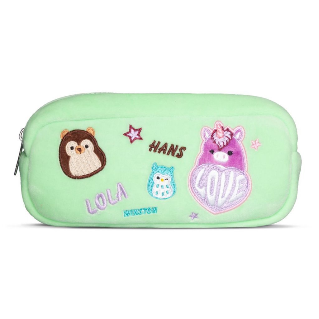 Squishmallows squishmallows pluche etui groen